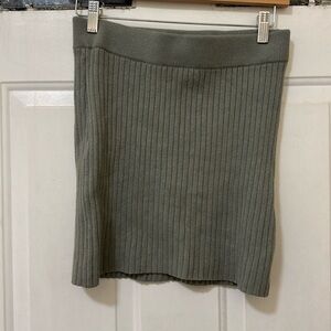 Abercrombie and Fitch Knit Skirt - Green - Size Small - New